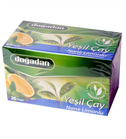 Yeşil Çay Nane Limonlu